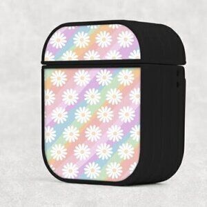 Rainbow Daisy Airpod Case